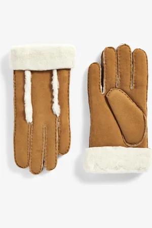 Next Leather Sheepskin GlovesL