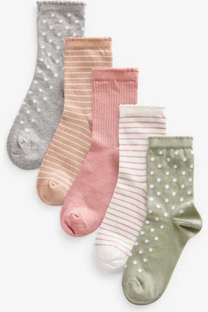 Next Paquet de 5 chaussettes de cheville en coton richeUK 9-12 Jnr