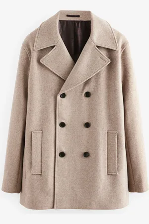 Next Soft Touch Peacoat with Wool5XL