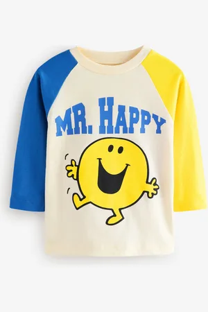 Next Mr Men T-shirt Manches longues 100% coton (3mths-8yrs)9 - Mois 12 (74 - 80cm)