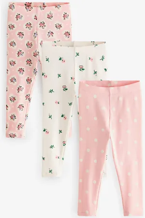 Next Cath Kidston Ribbed Leggings 3 Pack (3mths-7yrs)116122cm