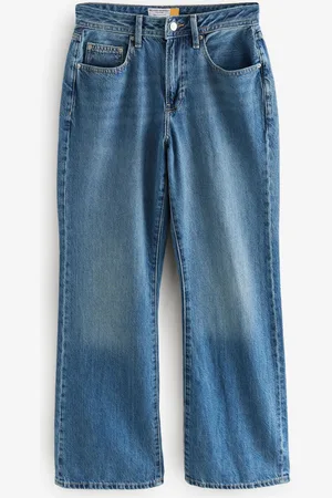Next Coupe Bootcut décontractée Hourglass 100% coton Jeans44petite
