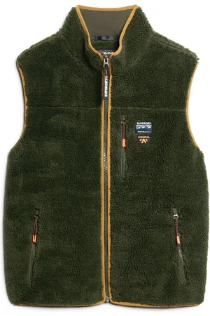 Superdry Outdoor Gilet en polaire 100% cotonL