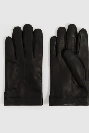 Reiss Monty - Gants en cuir doublés de laine et de cachemireL