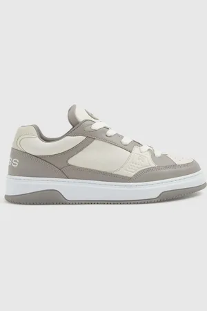 Reiss Alvar Panelled Leather Trainers
