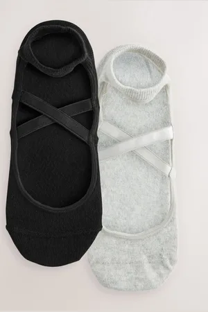 Next Yoga Invisible Socks 2 Packmediumlarge