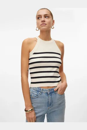 VERO MODA Sleeveless Knitted Tank TopM 10