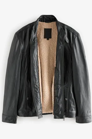 Next Veste utilitaire en cuir Signature BorgXL Reg