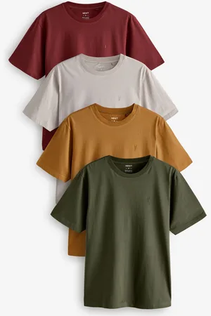 Next T-shirt en coton 100% 4 Paquetxlarge