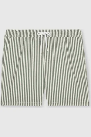Reiss Short de bain Bay Seersucker RayureGrand