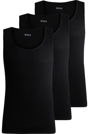 HUGO BOSS Débardeur côtelé % coton 100 3 Lot de débardeursMédium