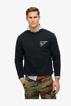 Superdry Core Logo City Col rond 100% Cotton Sweat-shirtXXL