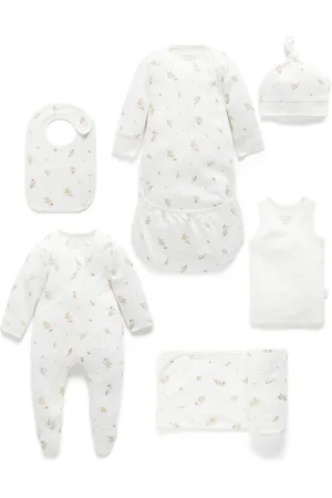 Purebaby Newborn Essential 100% Cotton Hospital PackJusqu