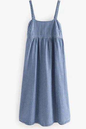 Next Denim mi-long en denim à bretelles 100% coton44tall