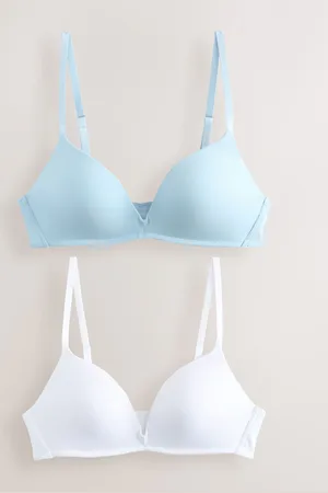 Next Soutiens-gorge push-up rembourrés sans armatures lissants 2 Lot AE75E