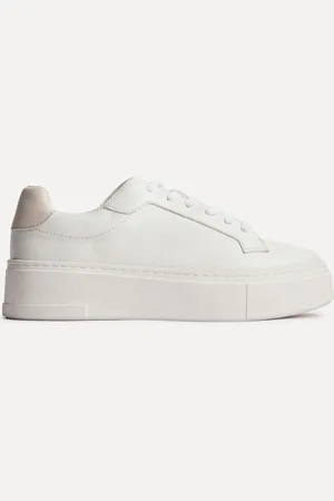 Linzi Jersey Lace Up Flatform Trainerseu37