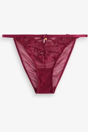 Boux Avenue Red Eliza Lace Briefs36