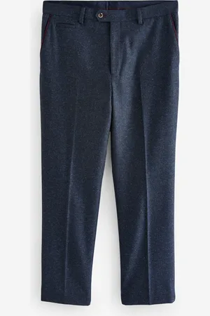 Next Coupe classique Trimmed Neppy Nova Fides Pantalon de costume30W x 31L (UK 30 R)