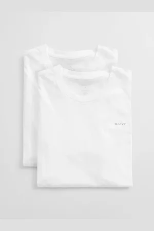 GANT Crew Neck 100% Cotton T-Shirt 2 Packxlarge