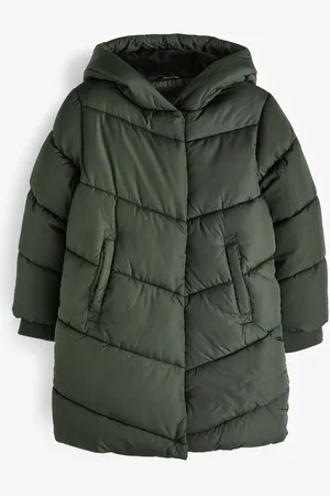Next Résistant à la douche Faux Fur Lined À capuche Doudounes (3-16yrs)13 ans (158cm)
