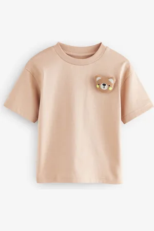 Next 100% Cotton Manches courtes 3D Padded Personnage T-shirt (3mths-7yrs)1.5 - 2 ans (86 - 92cm)