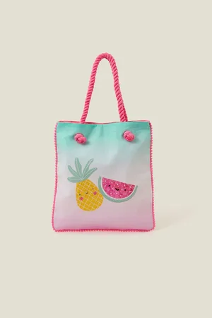 Accessorize Girls Fruit Print Shopper Bagun