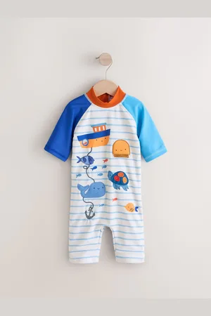 Next Maillot de bain Sunsafe All-In-One (3mths-7yrs)3 - Mois 6 (62 - 68cm)