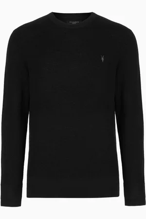AllSaints Pull AllSaints Ivar ras du cou en mérinosXXL