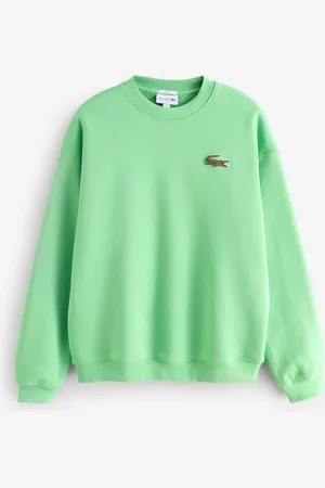 Lacoste Sweat ample Crocs Signature en polaireMédium
