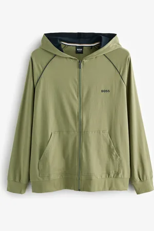 HUGO BOSS Regular Fit Zip Through Hooded JacketGrand