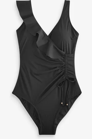 Next Maillot de bain gainant le ventre à volants34 Petite