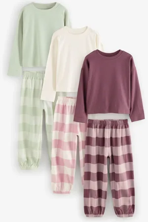 Next Joggers tissés 100% coton Pyjamas 3 Lot (3-16ans)11 ans (146cm)