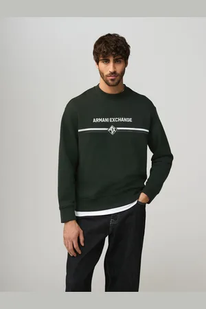Armani Exchange Sweat-shirt Logo 100% cotonS
