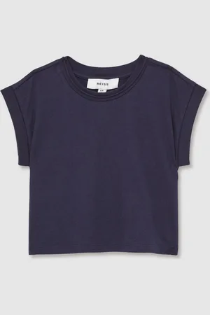 Reiss Terry Cotton Jersey Cropped T-Shirt8 - 9 ans (128 - 134cm)