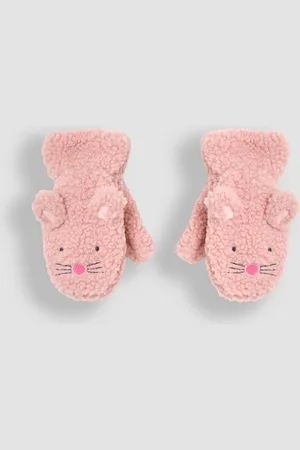 JoJo Maman Bébé Souris Borg Moufles0 - Mois 12 (50 - 80cm)