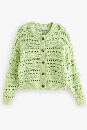 Next Cardigan 100% coton surpiquéXS Reg