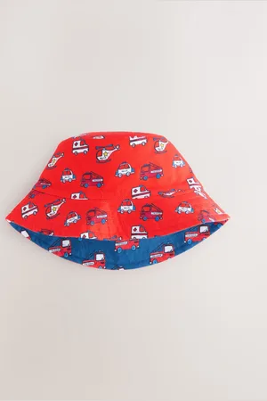 Next Imprimé Réversible Bucket 100% Cotton Chapeaux (3mths-10yrs)6874cm