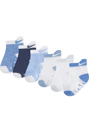 Nike Kids Little Pull Tab Quater Socks 6 Pack6 - Mois 12 (68 - 80cm)
