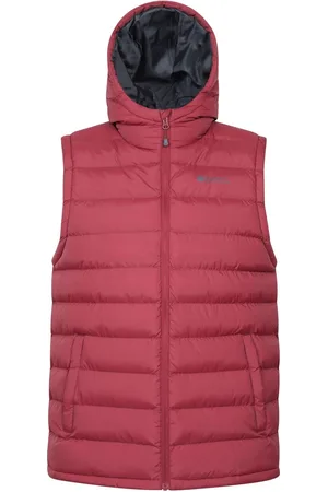 Mountain Warehouse Seasons Mens Water-Resistant Hooded Padded GiletMédium