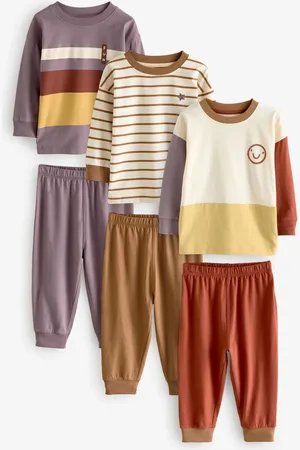 Next Se blottir 100% Cotton Pyjamas 3 Lot (9mths-12yrs)10 - 11 ans (140 - 146cm)