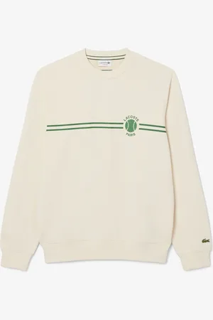 Lacoste Classic Fit Print and Embroidery Detail SweatshirtMédium
