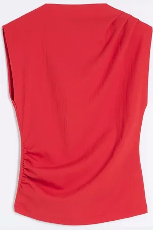 River Island Drape Col montant Top50