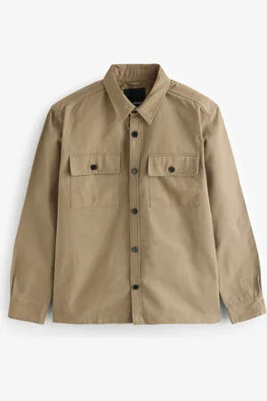 Threadbare Twill boutonné 100% coton Veste-chemise2X-Large