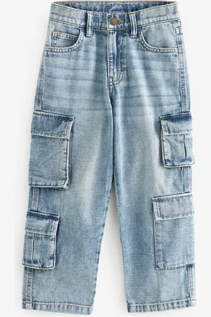 Next 100% Coton Denim Multipocket Cargos Jeans (3-16ans)12 ans (152cm)