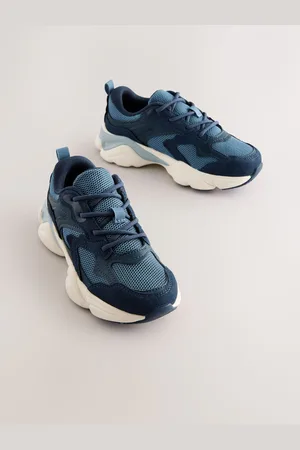 Next Mesh Lace Trainers