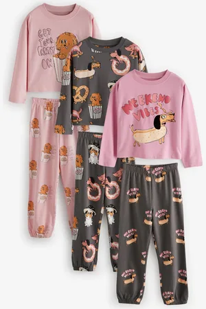 Next 100Joggers en coton % Pyjamas 3 Lot (3-16ans)15 ans (170cm)