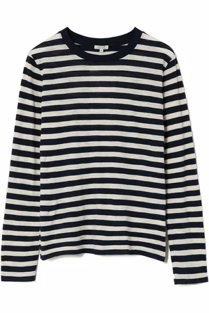 Jigsaw T-shirt Rayure Manches longues 100% cotonPetit