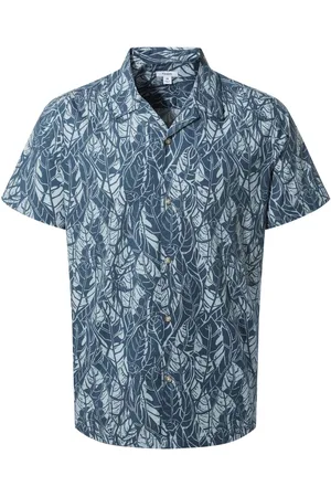 Tog 24 Otto Mens Night Sea Print 100% Cotton Shirtxxxlarge