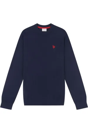 U.S. Polo Assn. U. S. Polo Assn. Pull en coton Col rond pour hommesXL