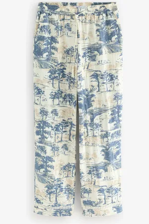 Next Wide Leg Elasticed Waist Trousers46